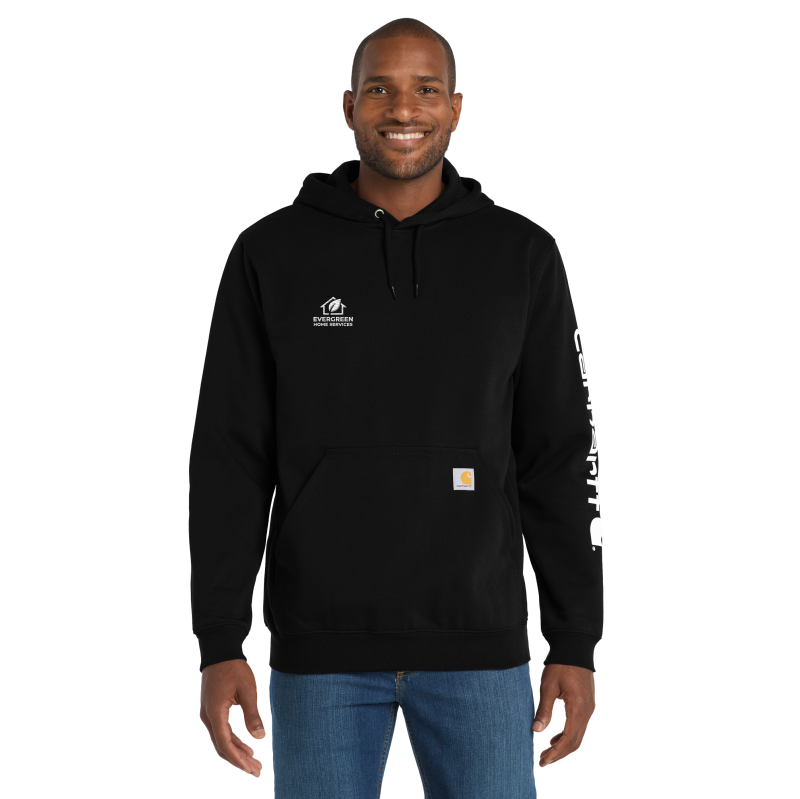 Carhartt® Midweight Hooded Logo Sweatshirt