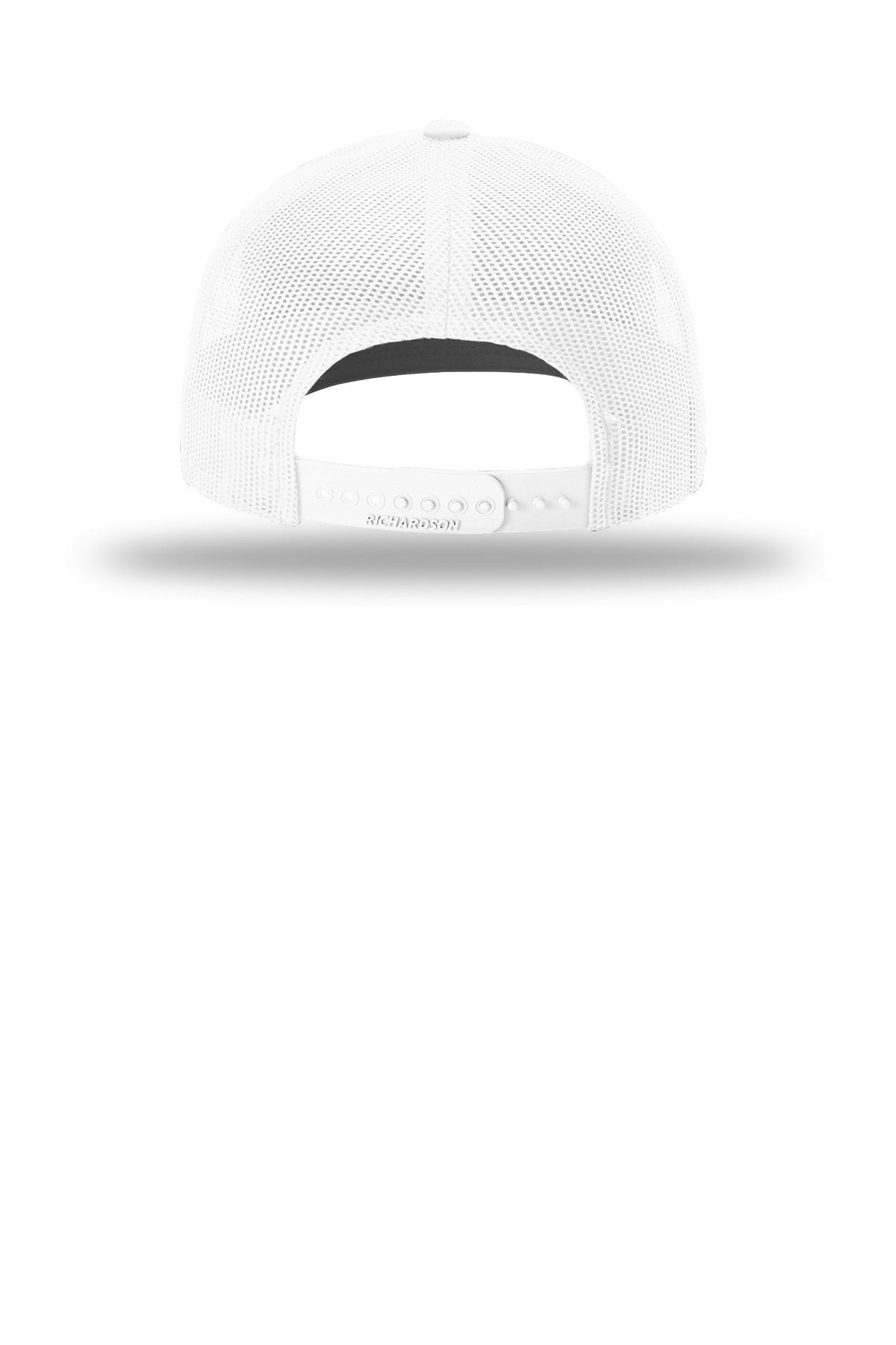Richardson 112+ R-Flex Adjustable Trucker - White - flat back