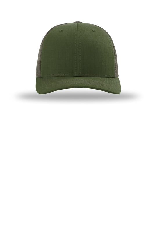 Richardson Tactical Trucker - Army Olive - flat front
