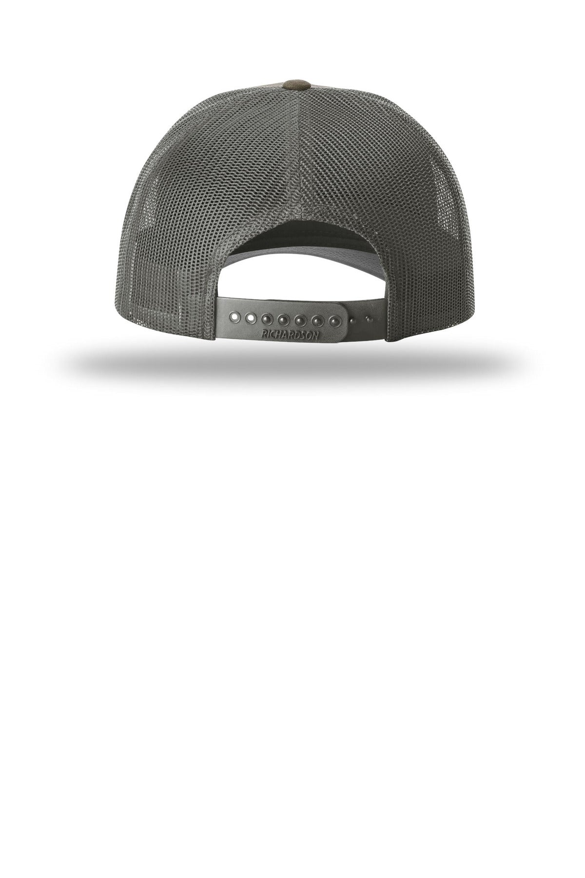 Richardson Low Pro Trucker - Chocolate Chip/ Grey Brown - back