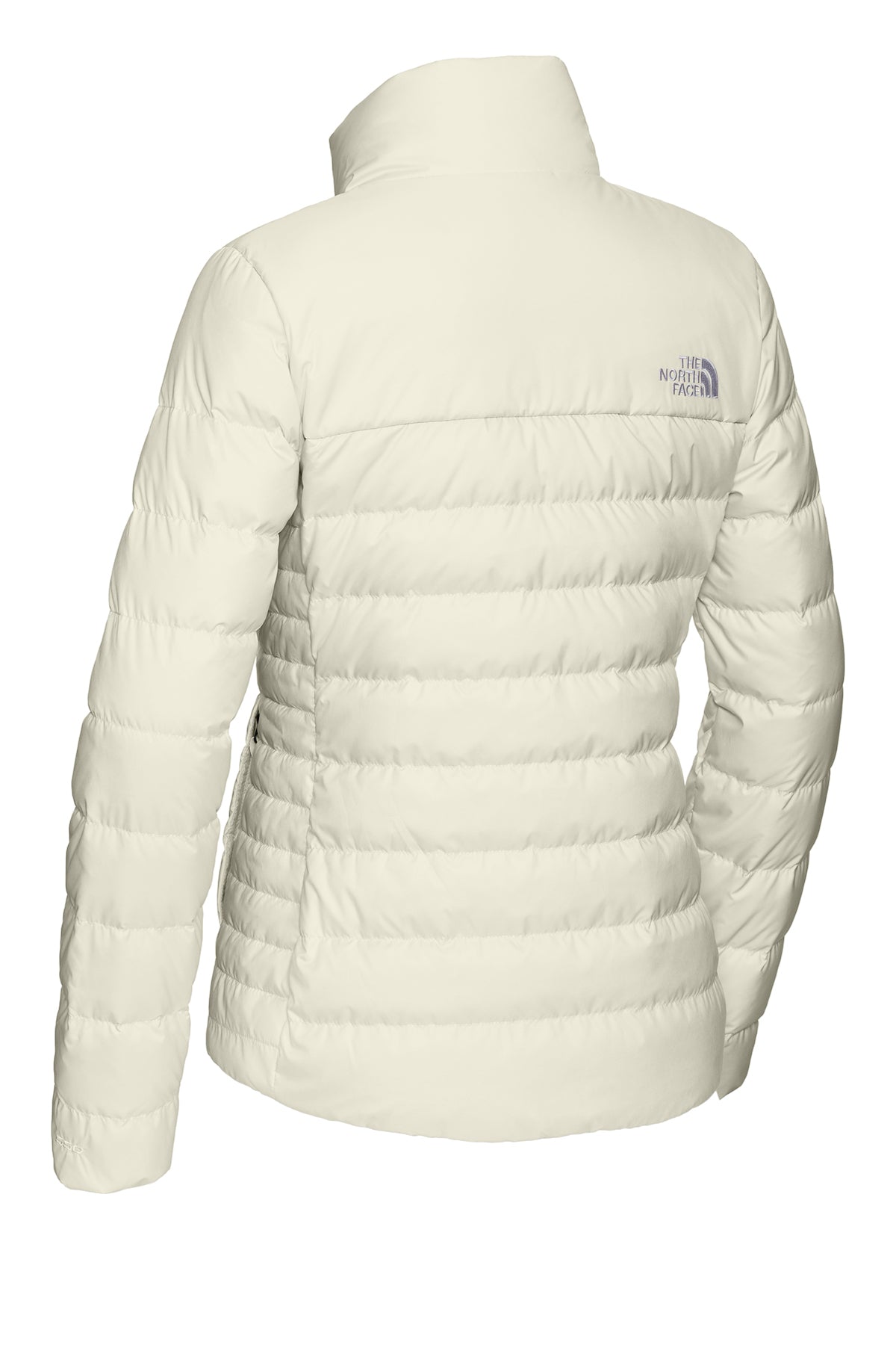 The North Face Women’s Down Hybrid Jacket in Vintage White, back flat