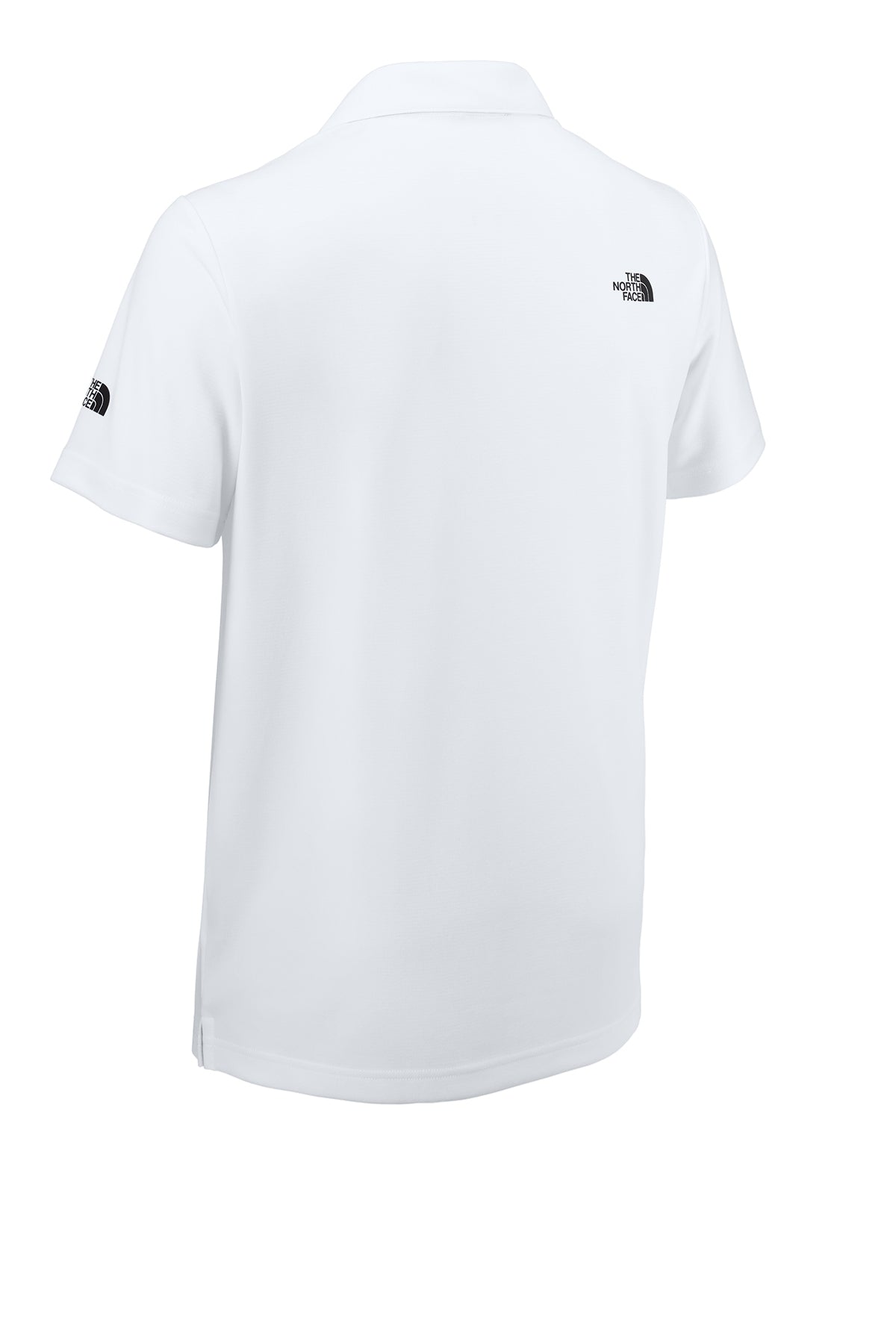 The North Face Ambition Polo in TNF White, back flat