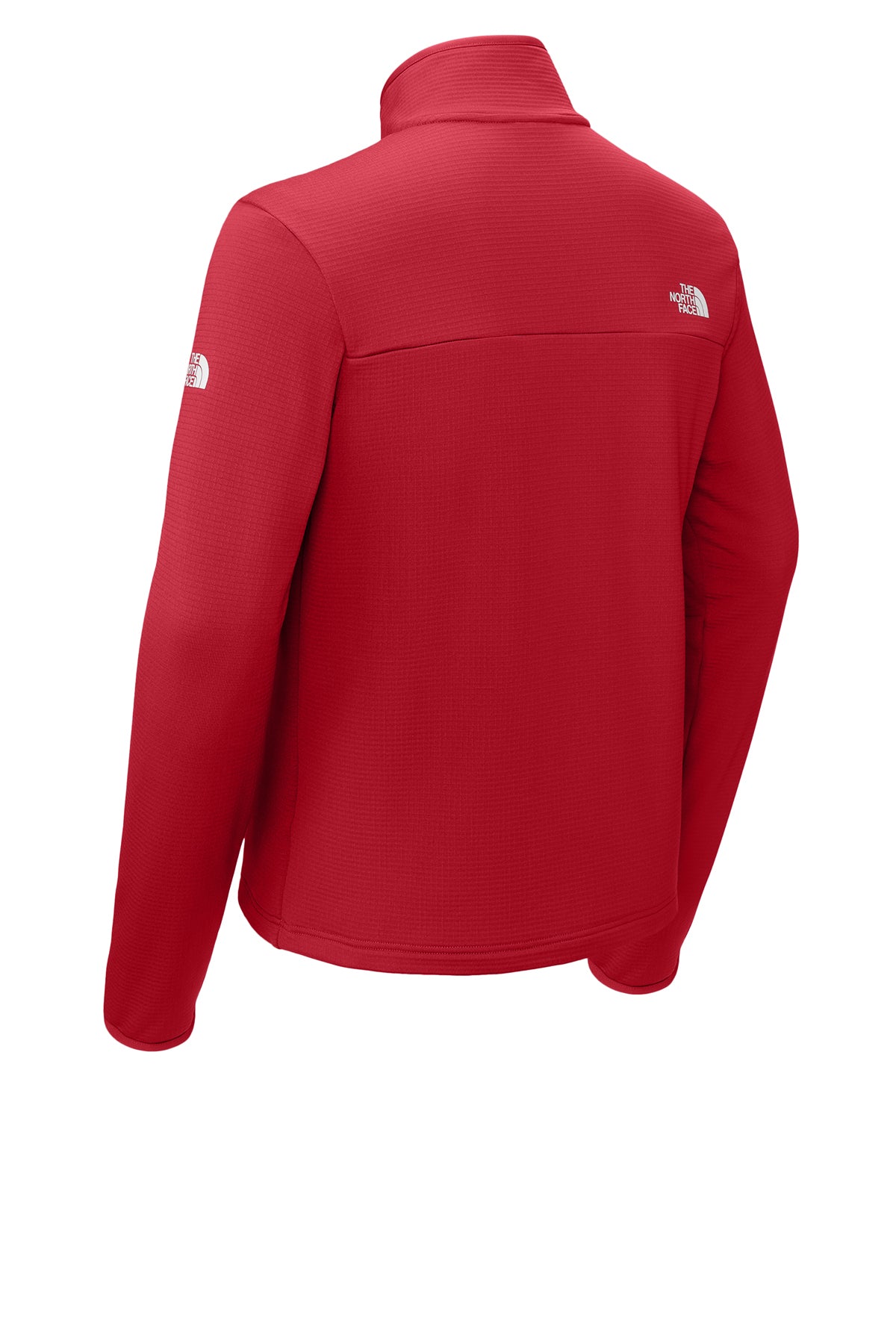 The North Face Aim 1/4-Zip Fleece in TNF Red, back flat