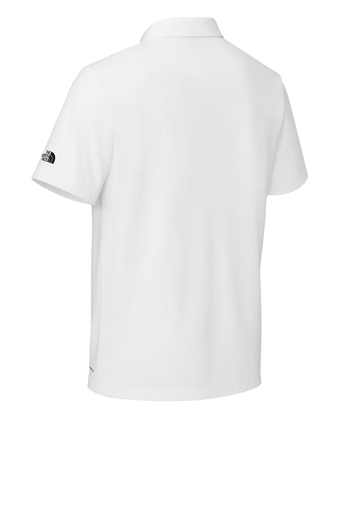 The North Face Canyon Crest Polo in TNF White, back flat