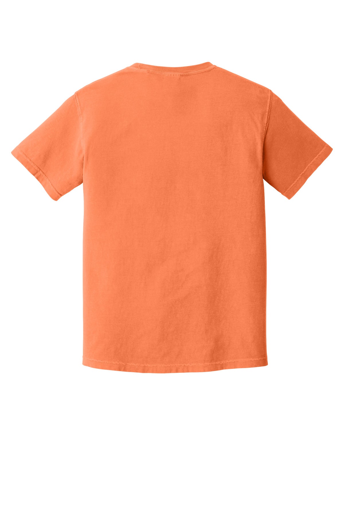 COMFORT COLORS Heavyweight Ring Spun Tee - Burnt Orange - flat back