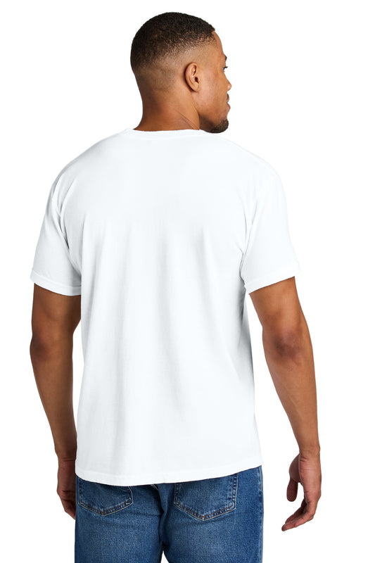 COMFORT COLORS Heavyweight Ring Spun Tee - White - back