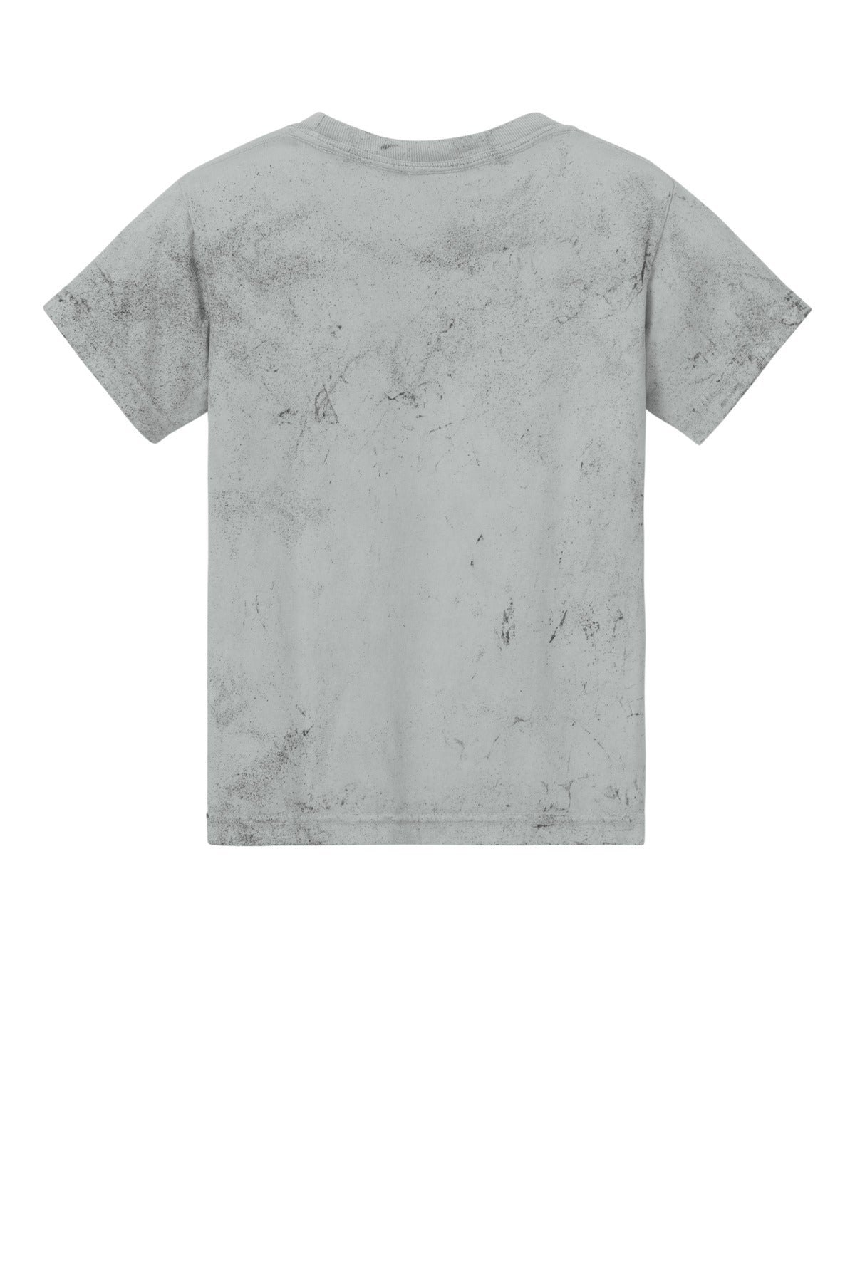 Comfort Colors Youth Heavyweight Color Blast Tee - Smoke - flat back