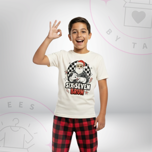 Six Seven Santa Bruh Shirt