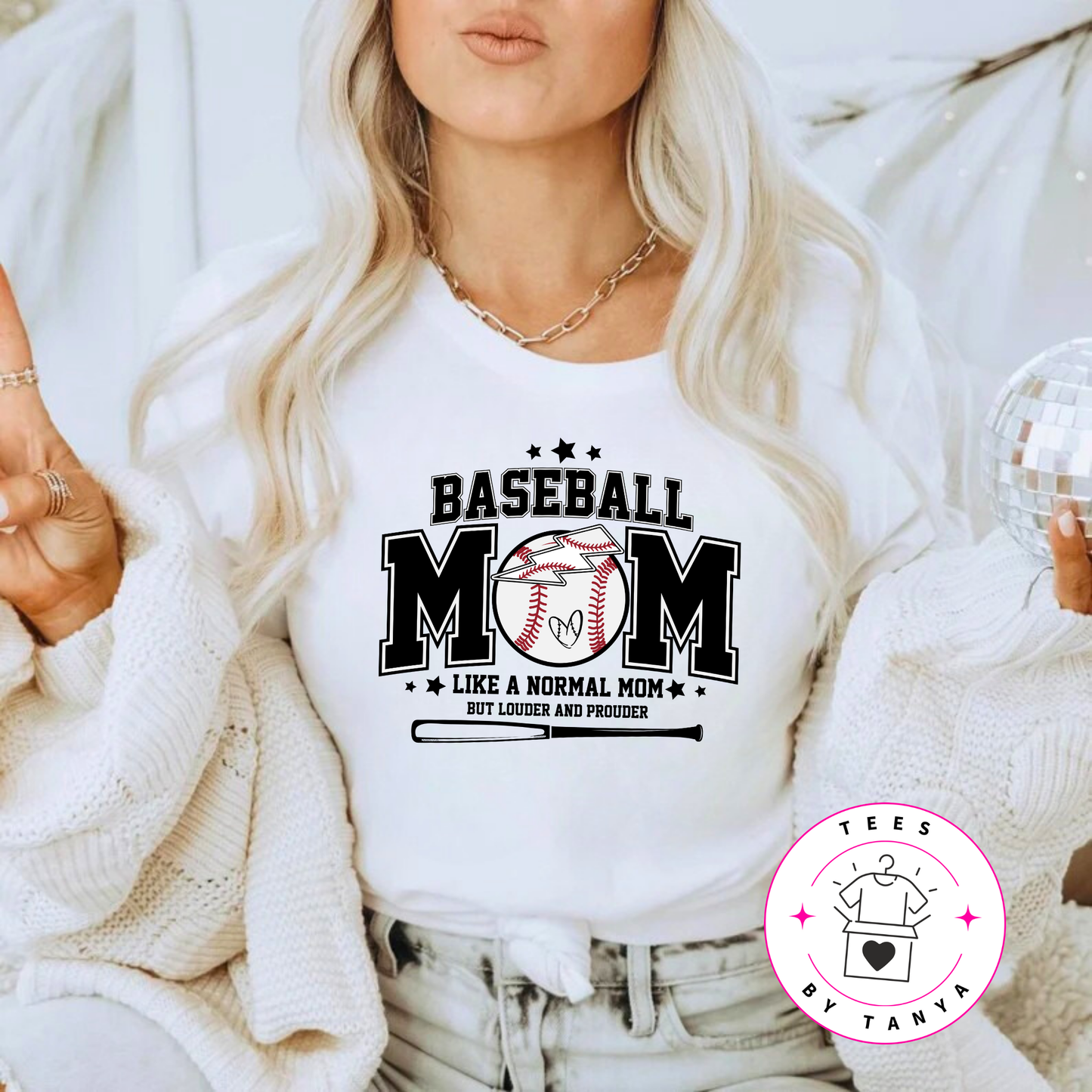 Cute Baseball Mom Tee | Game Day Outfit for Moms