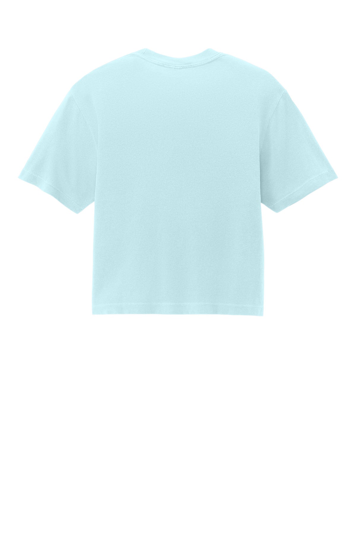 Comfort Colors Women's Heavyweight Boxy Tee - Chambray - flat back