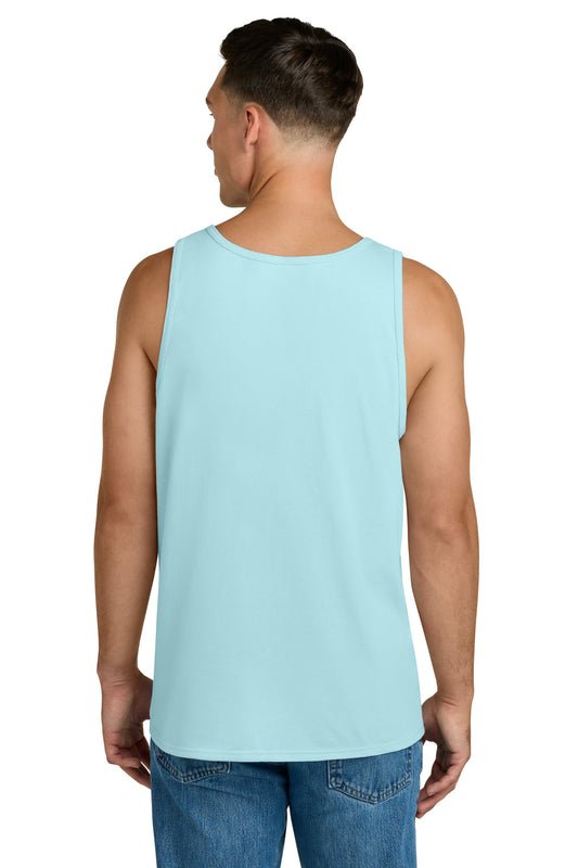 Jerzees Classics Unisex Cotton Tank - Breezy Blue - back