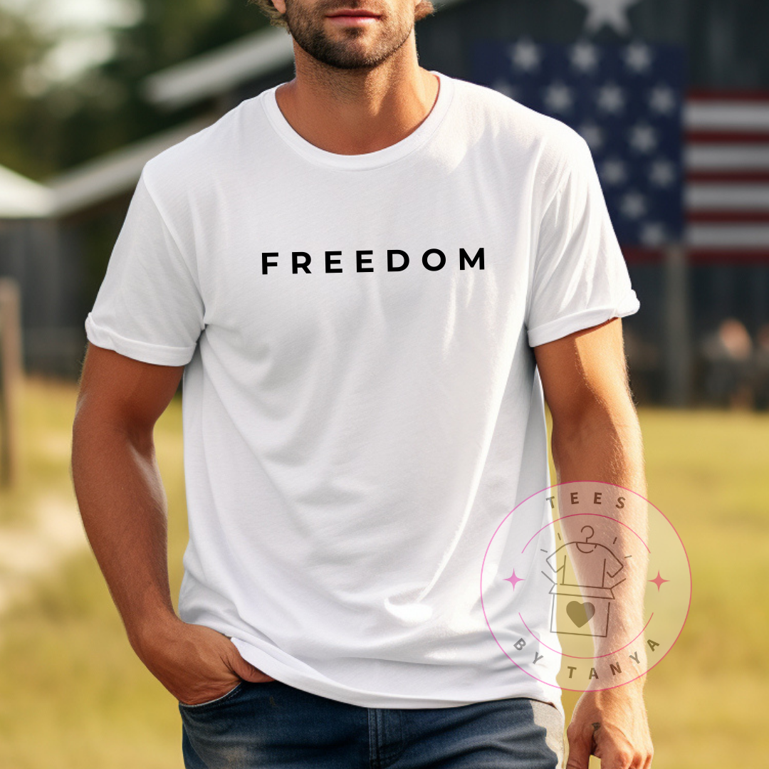 Freedom Charlie Kirk Tribute T-Shirt
