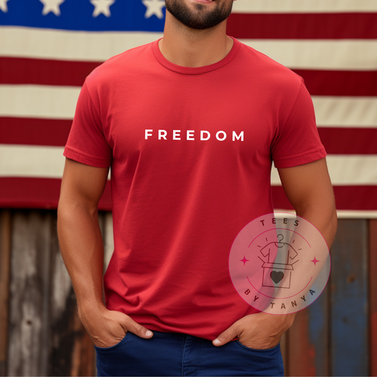 Freedom Charlie Kirk Tribute T-Shirt