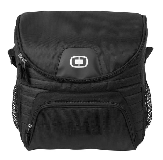 OGIO Chill 18-24 Can Cooler - Black - flat front