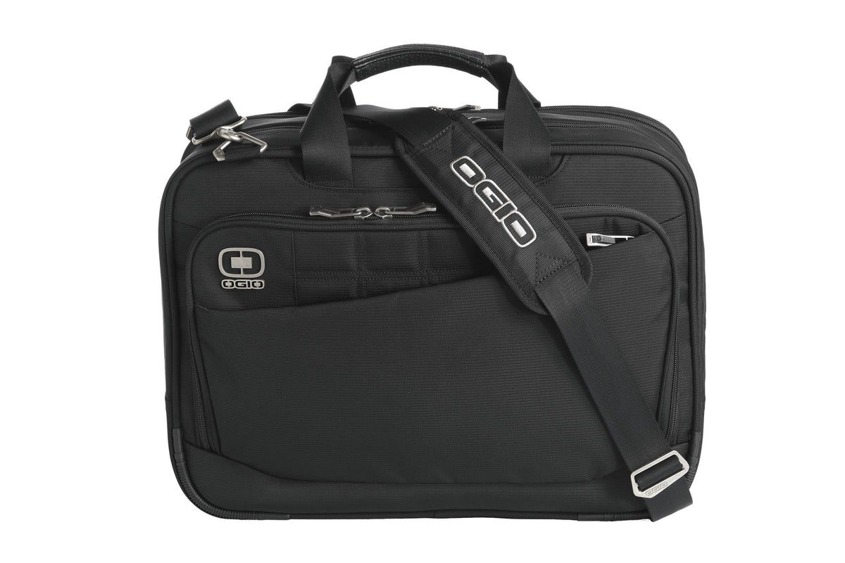 OGIO Element Messenger - Black - front