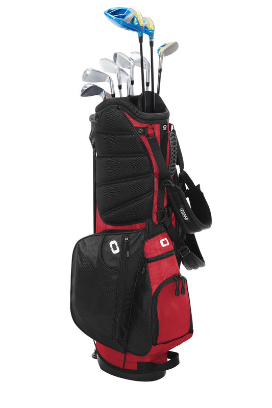 OGIO XL (Xtra-Light) 2.0 Golf Bag - Red - flat back
