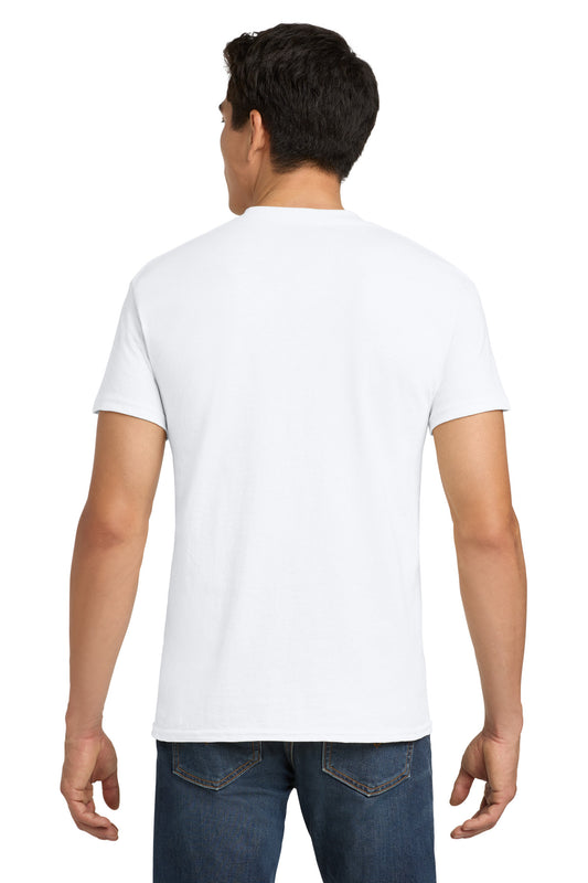 Gildan Heavy Cotton 100% Cotton T-Shirt - White - back