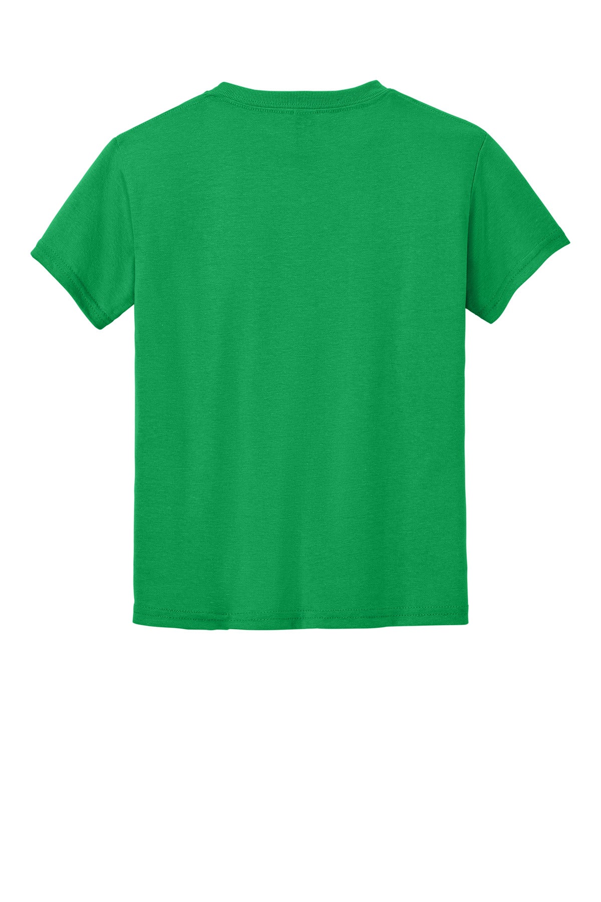 Gildan Youth DryBlend 50 Cotton/50 Poly T-Shirt - Irish Green - flat back