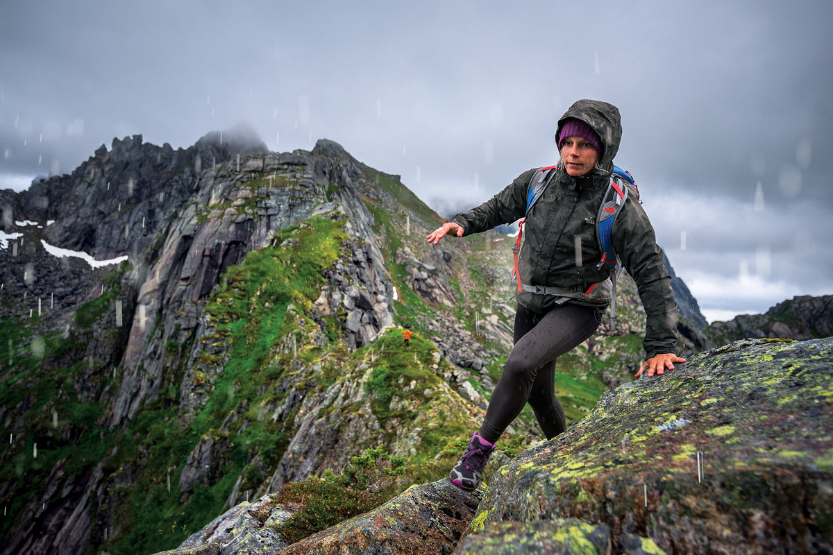 The North Face Women's DryVent Rain Jacket in TNF Dark Grey Heather, view
