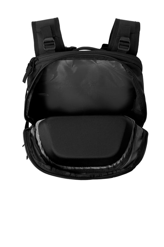 OGIO Motion X-Over Pack - Blacktop - flat front