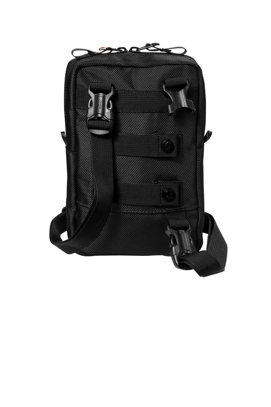 OGIO Resistant Crossbody - Blacktop - flat back