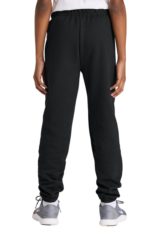 Jerzees Youth NuBlend Sweatpant - Black - back