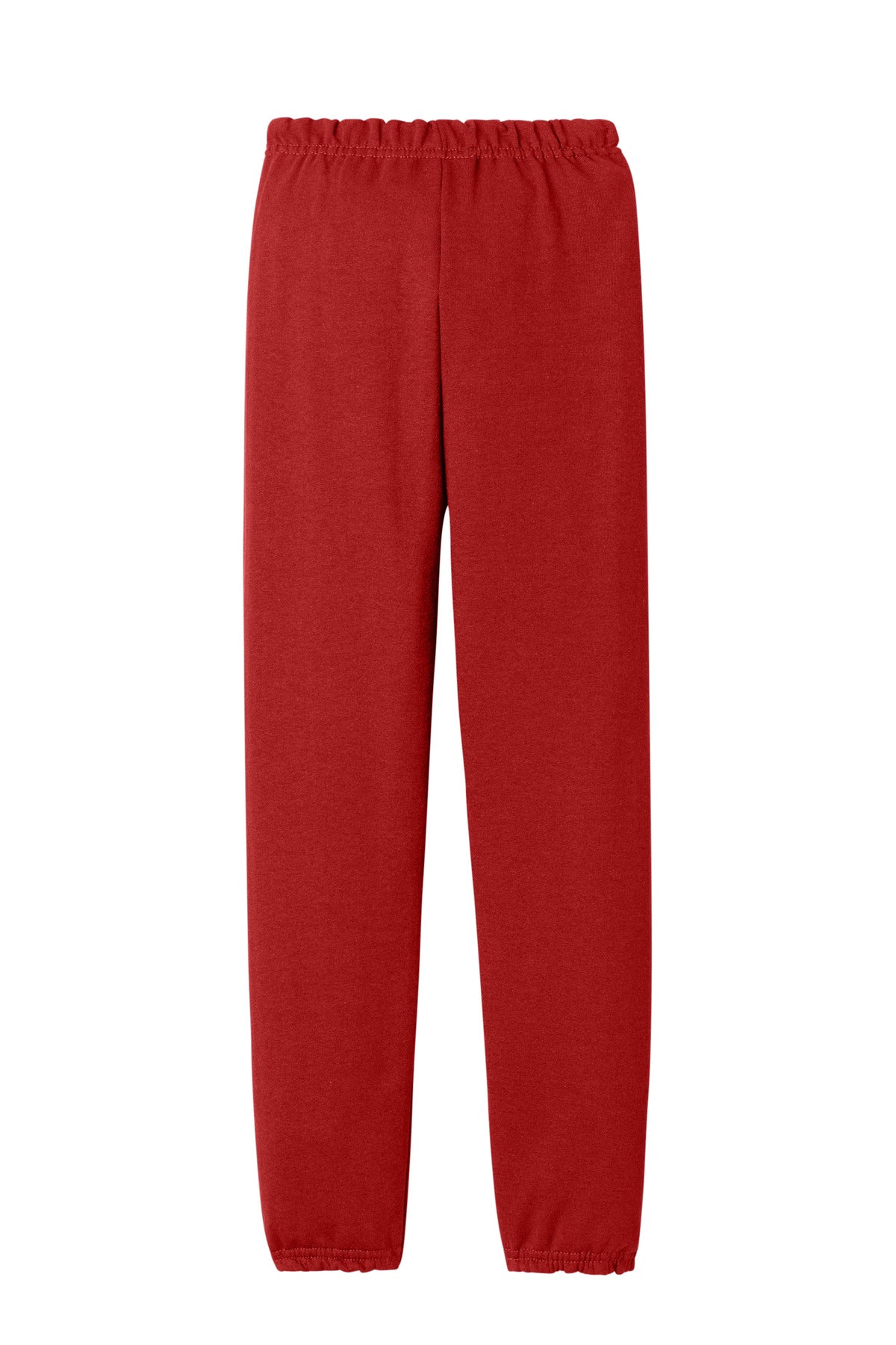 Jerzees Youth NuBlend Sweatpant - True Red - flat back
