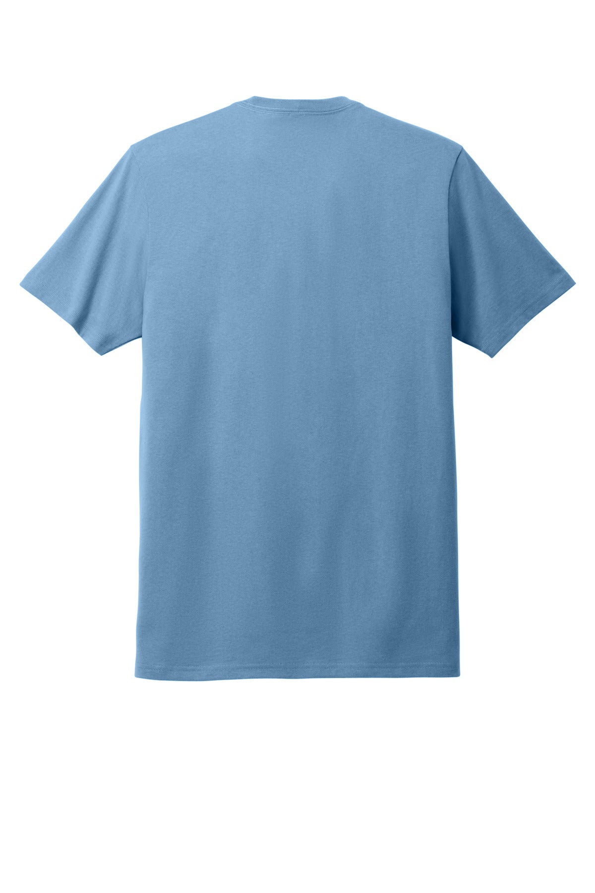 Allmade Unisex Heavyweight Recycled Cotton Tee - Arctic Blue - flat back