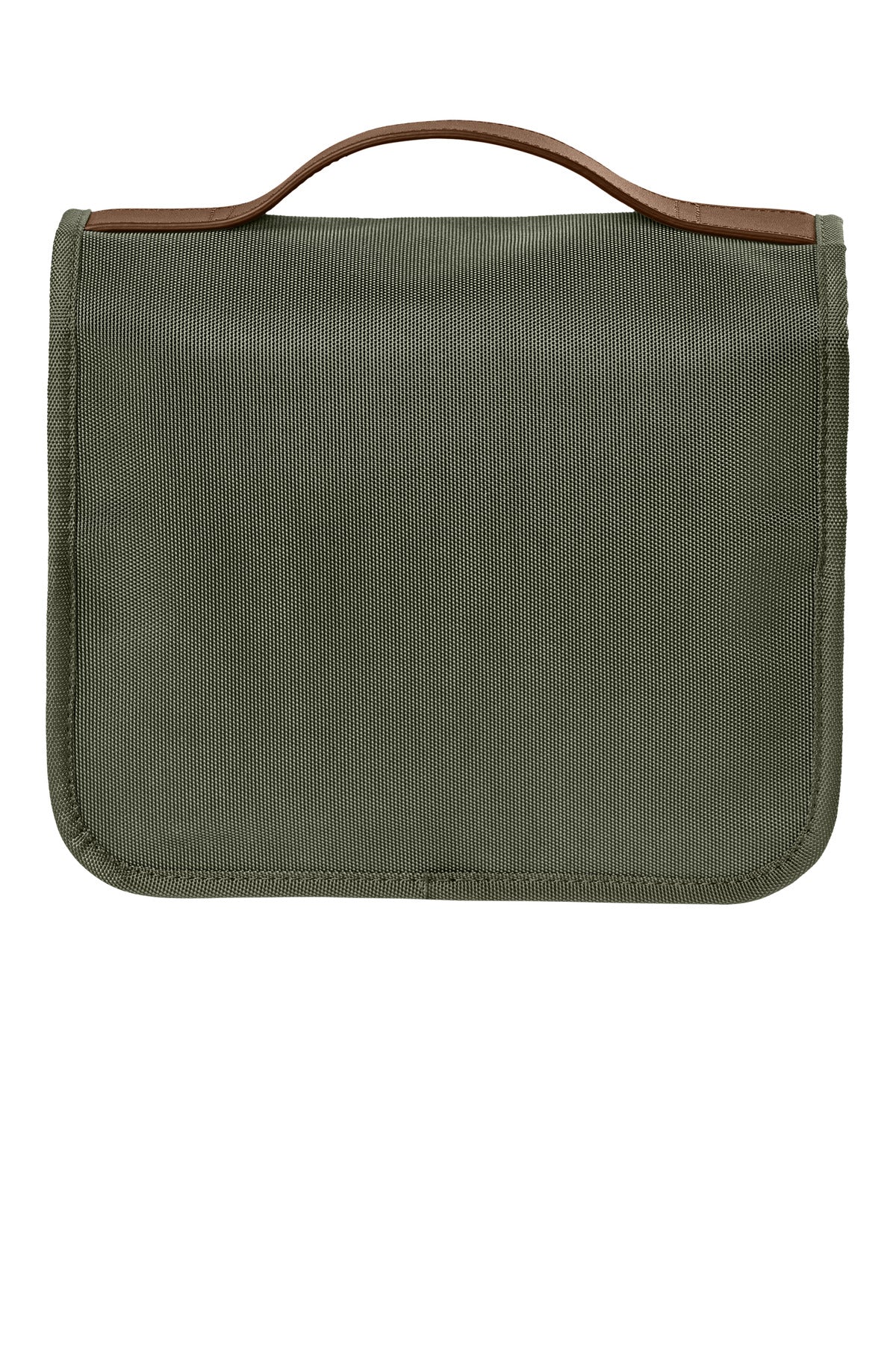 Brooks Brothers Oxford Small Travel Bag - Noble Green - flat back