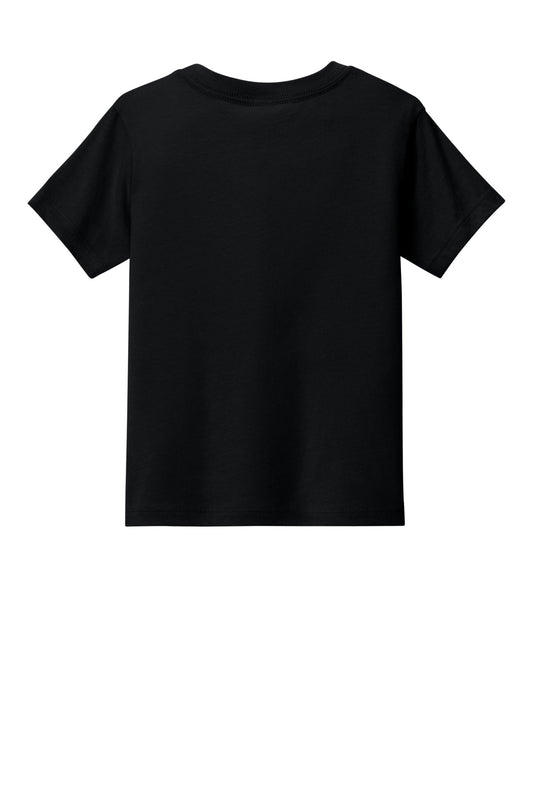 BELLA+CANVAS Toddler Short Sleeve Tee - Black - flat back