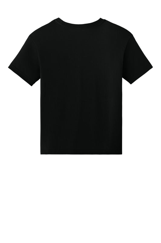 BELLA+CANVAS Youth 6-Ounce Heavyweight Tee - Black - flat back