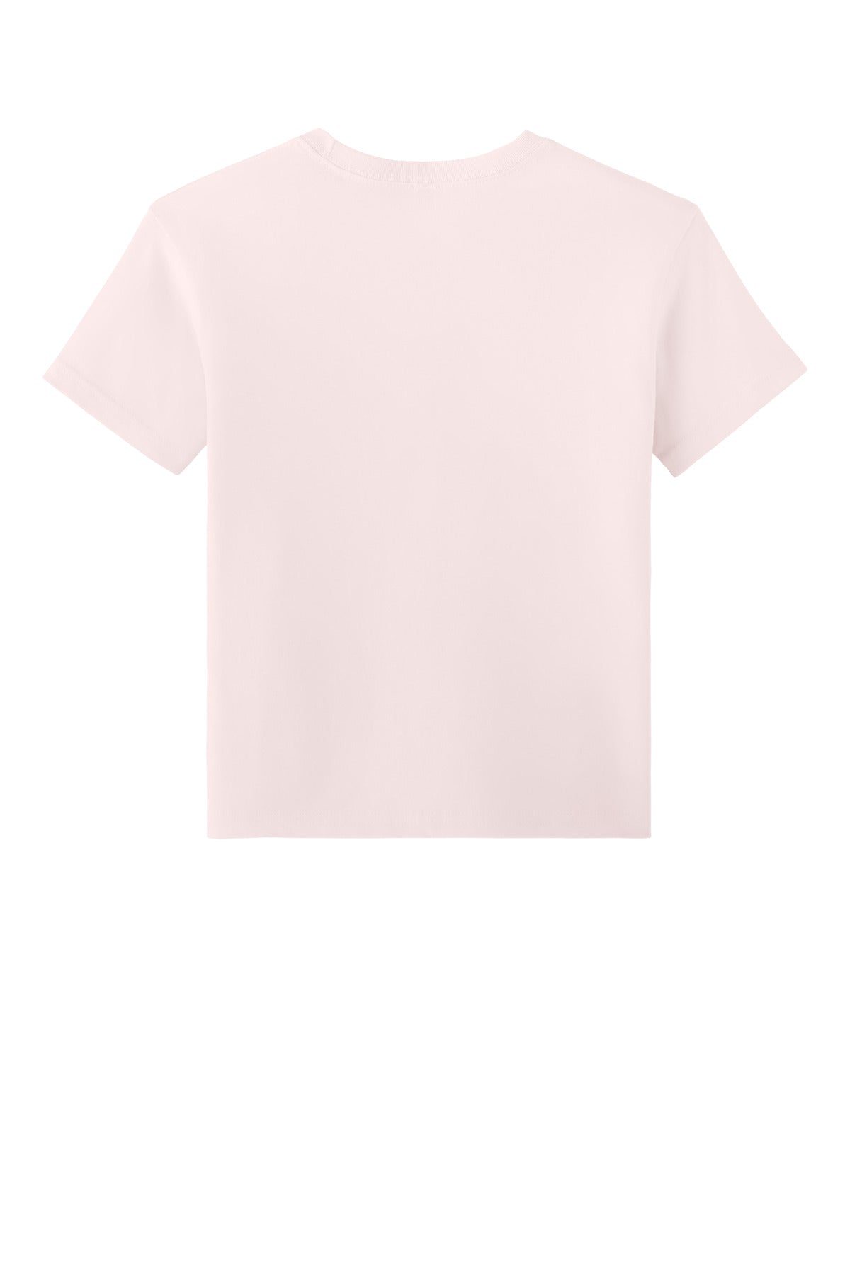 BELLA+CANVAS Youth 6-Ounce Heavyweight Tee - Soft Pink - flat back