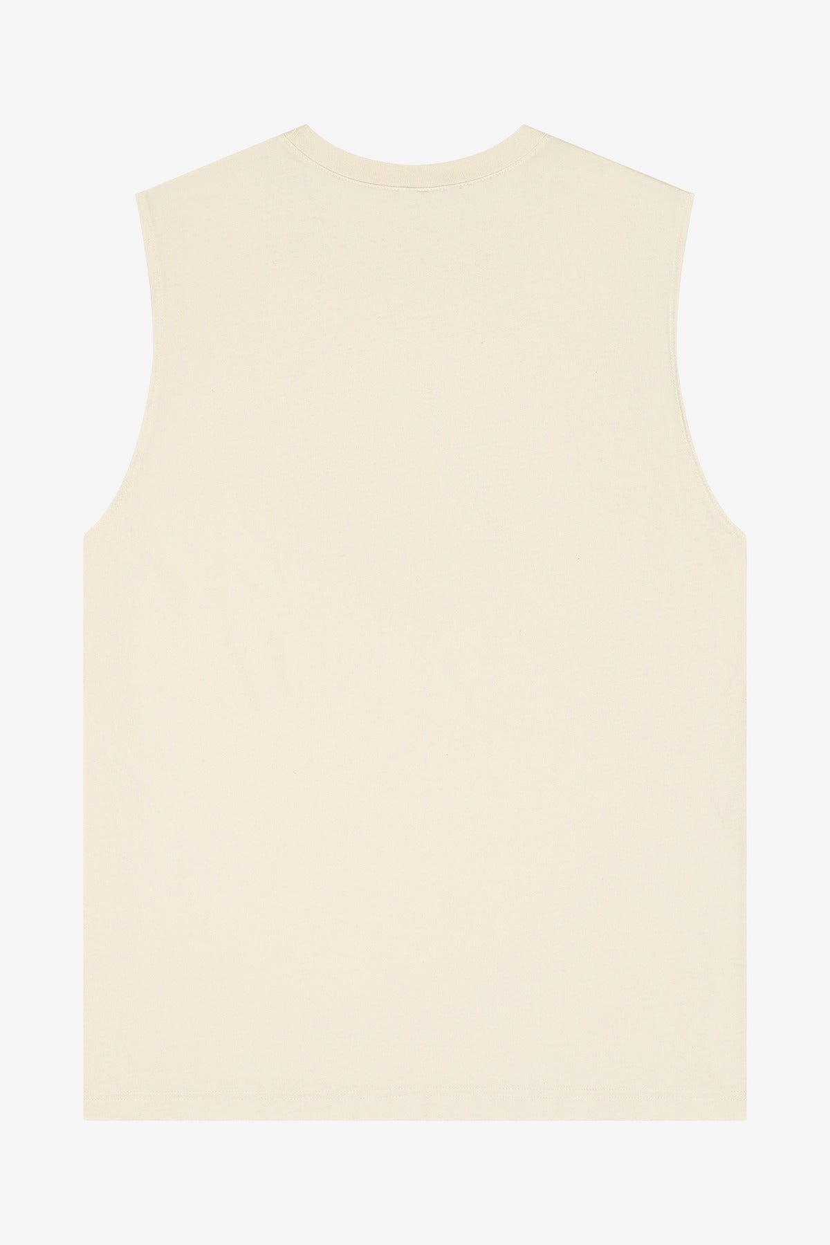 BELLA+CANVAS Unisex Jersey Muscle Tank - Natural - flat back
