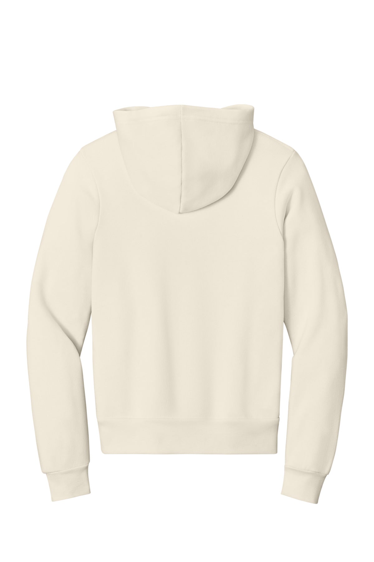 BELLA+CANVAS Youth Sponge Fleece Pullover Hoodie - Natural - flat back