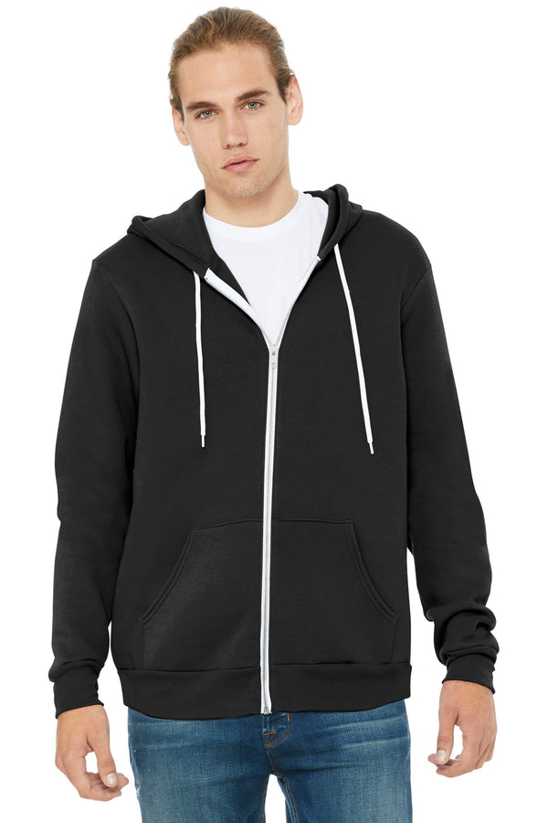 BELLA+CANVAS Unisex Sponge Fleece Full-Zip Hoodie