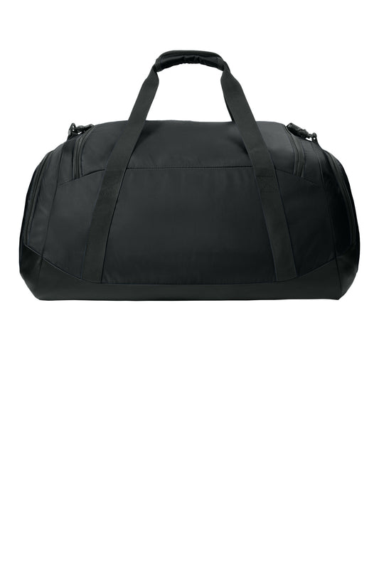 Sport-Tek Large Rec Duffel - Black - flat back