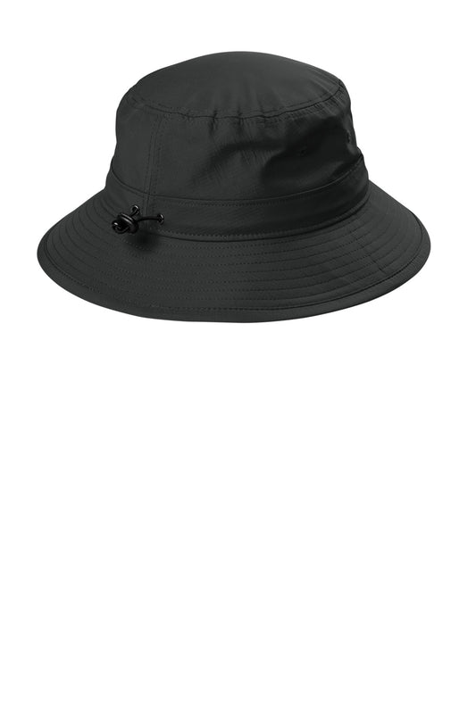 Port Authority Outdoor UV Bucket Hat - Black - back