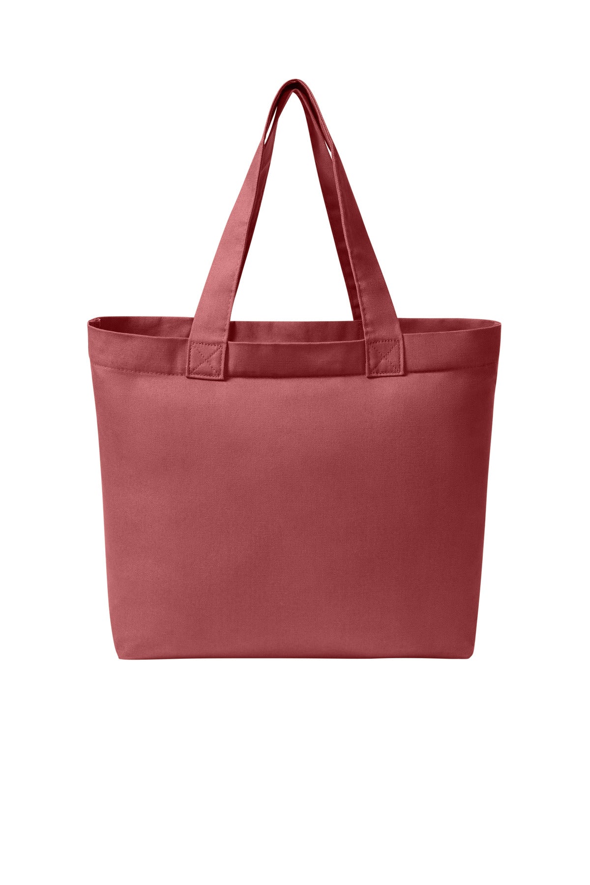 Comfort Colors Everyday Tote - Crimson - flat back