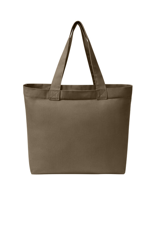 Comfort Colors Everyday Tote - Espresso - flat back