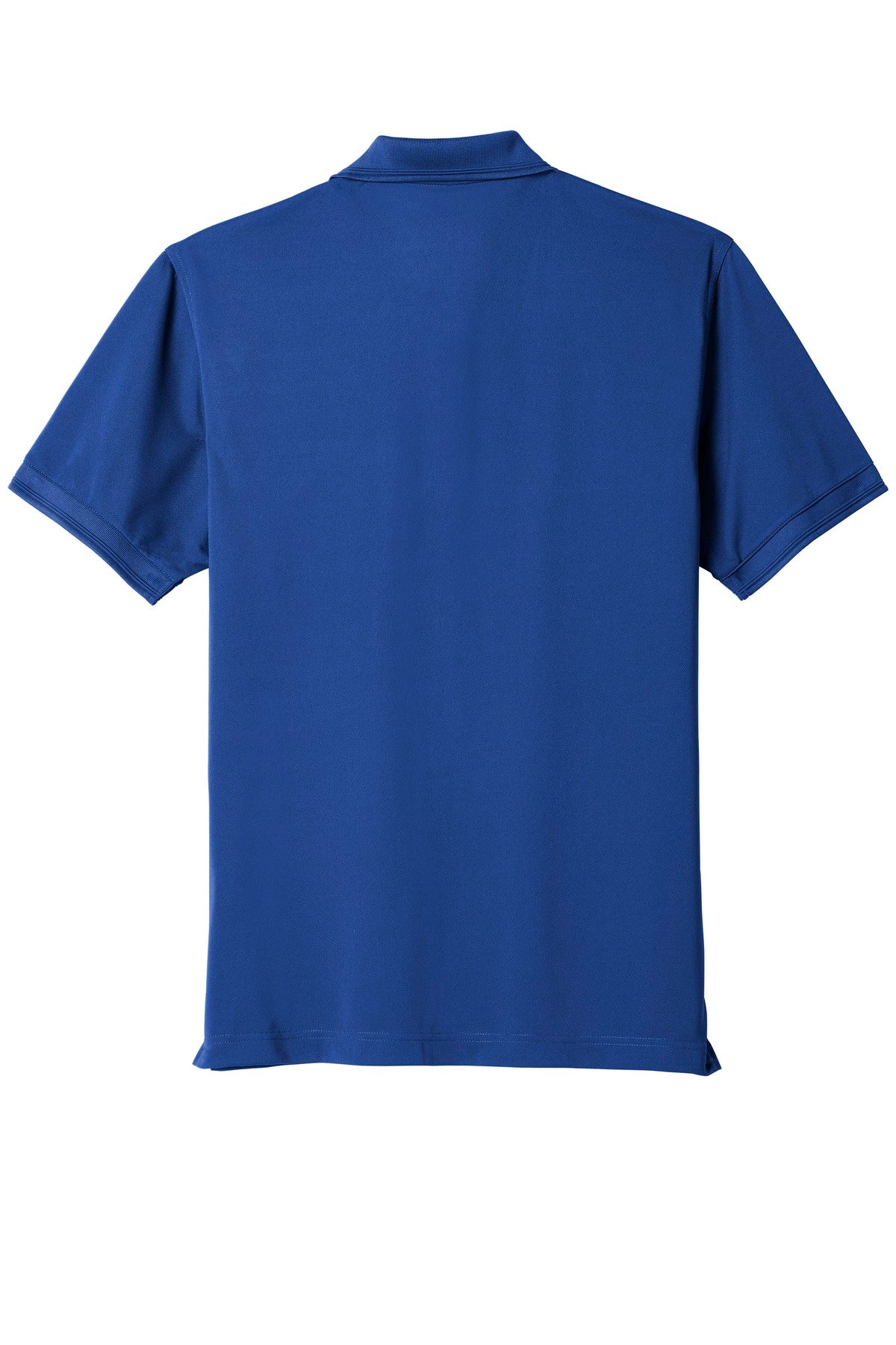 CornerStone Industrial Snag-Proof Pique Pocket Polo - Royal - flat back