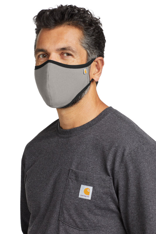 Carhartt Cotton Ear Loop Face Mask (3 pack) - Asphalt - back