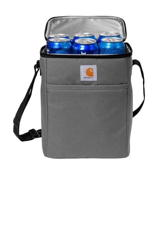 Carhartt Vertical 12-Can Cooler - Grey - flat front