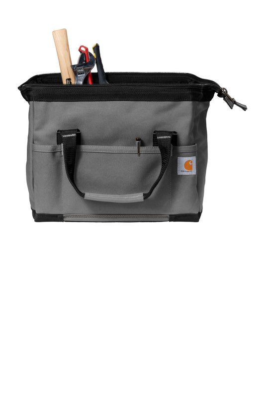Carhartt Foundry Series 14 Tool Bag - Grey - flat front