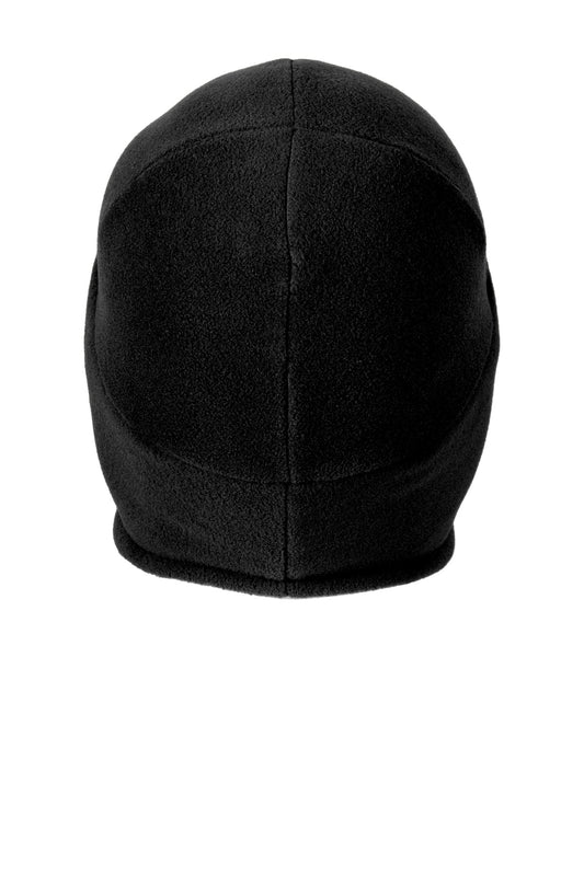Carhartt Fleece 2-In-1 Headwear - Black - flat back
