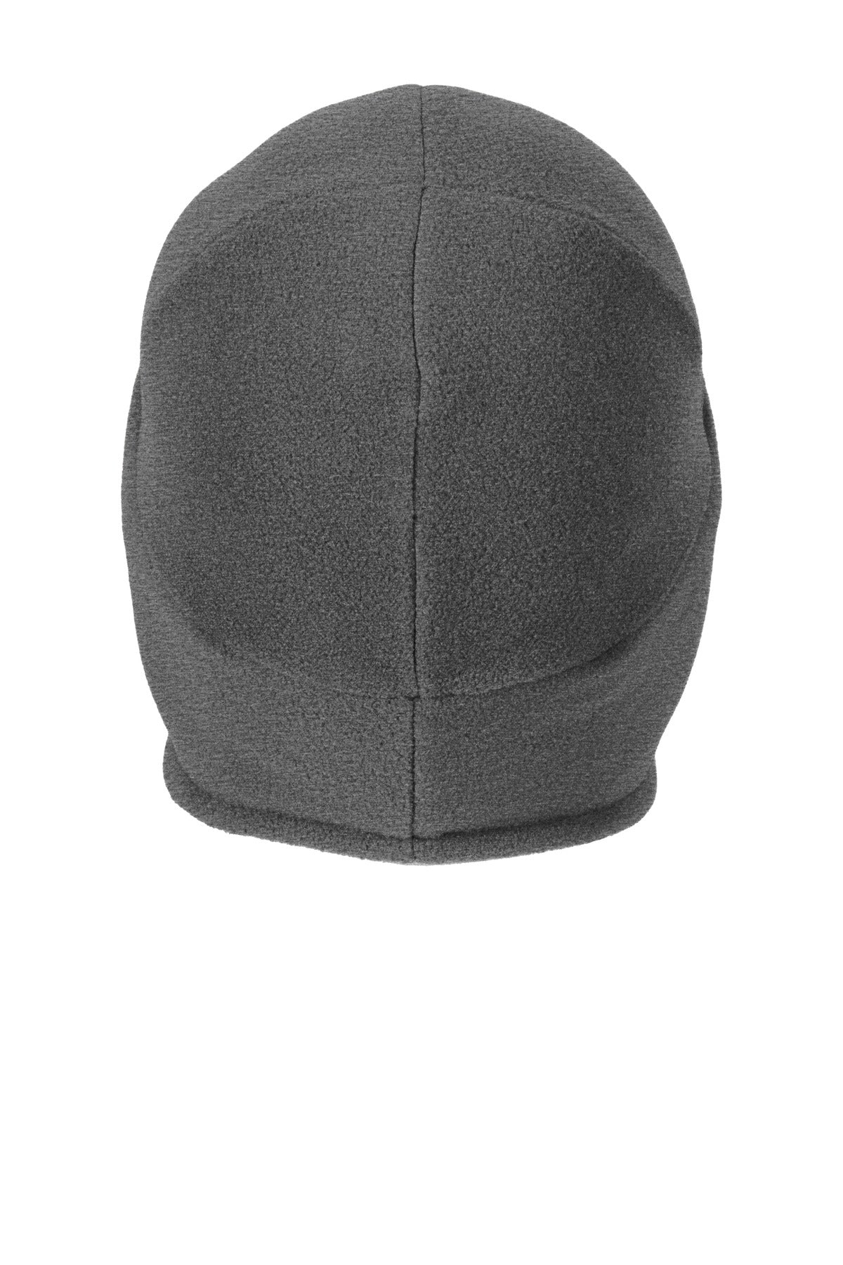 Carhartt Fleece 2-In-1 Headwear - Charcoal Heather - flat back