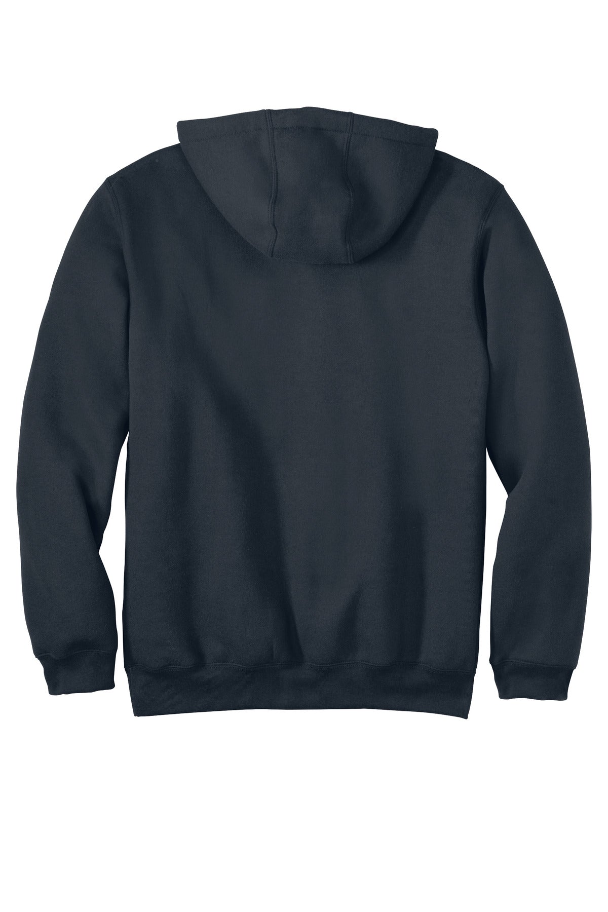 Carhartt Tall Midweight Hooded Sweatshirt - New Navy - flat back