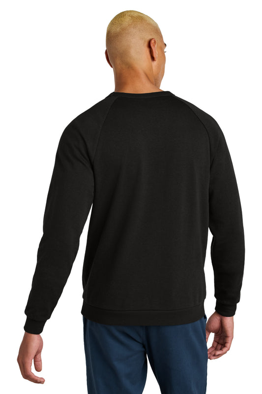 District Perfect Tri Fleece Crewneck Sweatshirt - Black - back