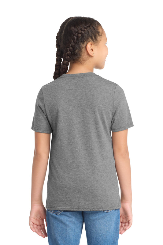 District Youth Perfect Tri Tee - Grey Frost - back