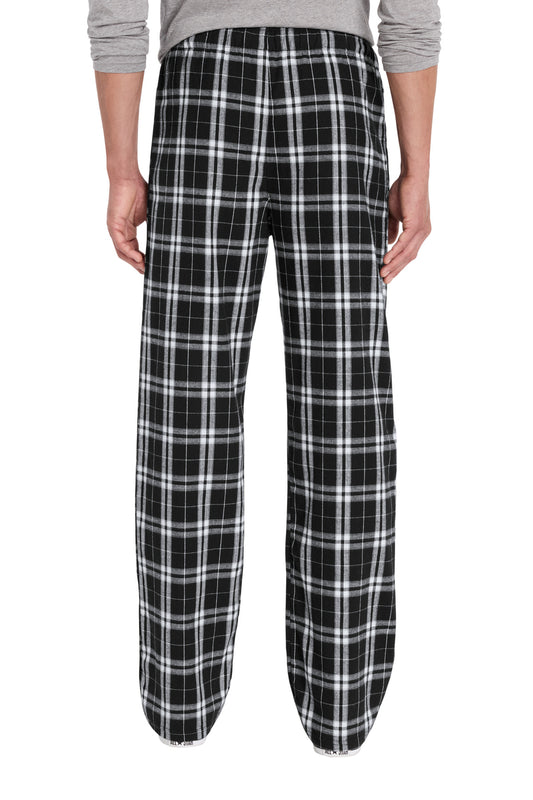 District Flannel Plaid Pant - Black - back