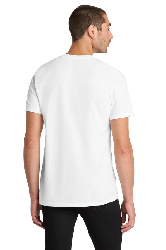 District The Concert Tee - White - back